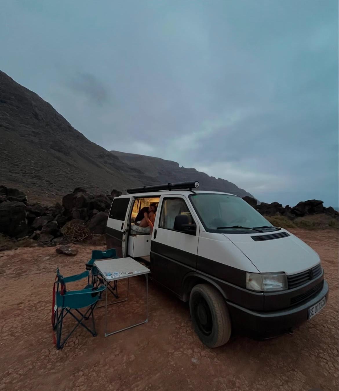 Rusty camper rental in Fuerteventura